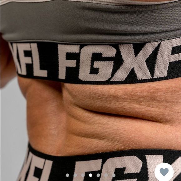 EUC Flag Nor Fail Tri Color bra sz med black blush - Picture 4 of 9